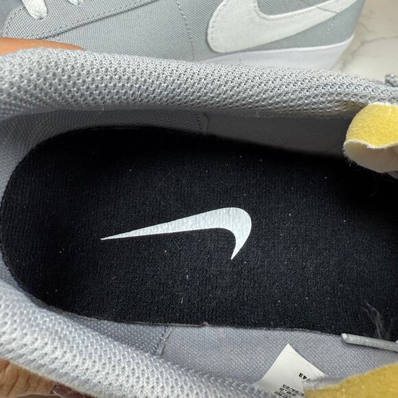 Nike Blazer Low Platform Sneakers Men's Casual Shoes Gray Sneakers Size 11.5 - Picture 7 of 16